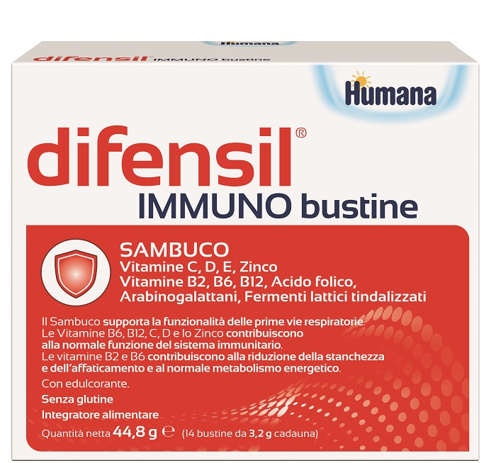 DIFENSIL IMMUNO BUSTINE 14 BUSTINE - Farmacia Dott. Pasquale Russo