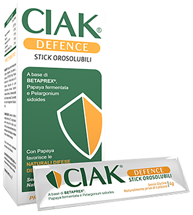 CIAK DEFENCE 15 STICK OROSOLUBILI - Farmacia Dott. Pasquale Russo