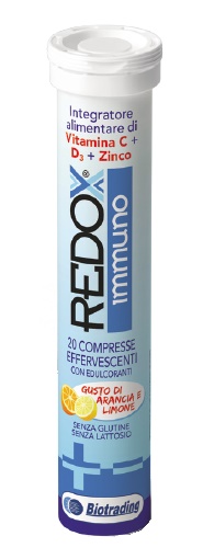 REDOX IMMUNO EFFERVESCENTE 20 COMPRESSE GUSTO ARANCIA E LIMONE - Farmacia Dott. Pasquale Russo