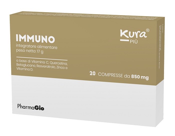 KURA PIU' IMMUNO 20 COMPRESSE - Farmacia Dott. Pasquale Russo