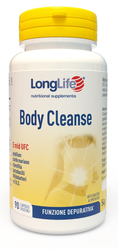LONGLIFE BODY CLEANSE 90 CAPSULE VEGETALI - Farmacia Dott. Pasquale Russo