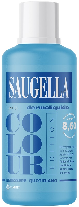SAUGELLA DERMOLIQUIDO COLOUR EDITION DETERGENTE INTIMO 500 ML - Farmacia Dott. Pasquale Russo