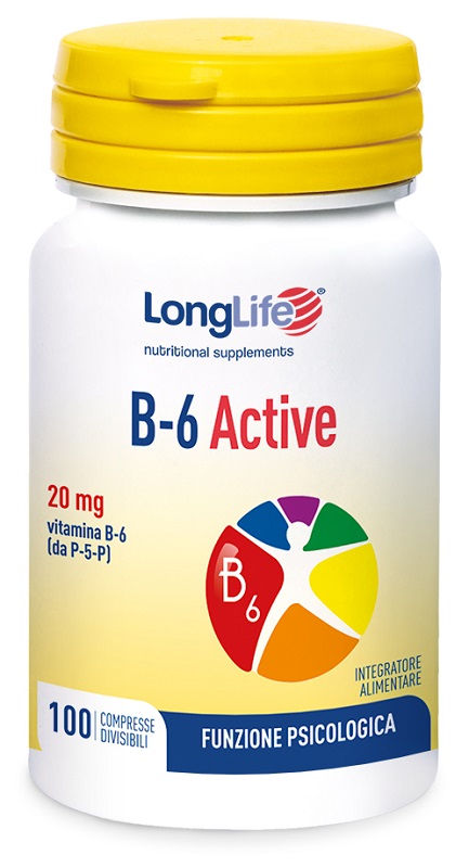 LONGLIFE B6 ACTIVE 100 COMPRESSE DIVISIBILI - Farmacia Dott. Pasquale Russo