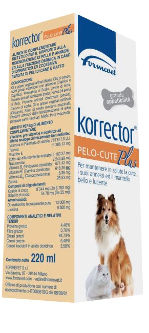 KORRECTOR PELO CUTE PLUS 220 ML - Farmacia Dott. Pasquale Russo