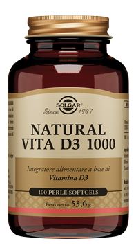 NATURAL VITA D3 1000 100 PERLE SOFTGEL - Farmacia Dott. Pasquale Russo