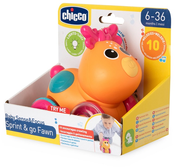 CHICCO GIOCO BABY SENSE&FOCUS CERBIATTO SPRINT&GO - Farmacia Dott. Pasquale Russo