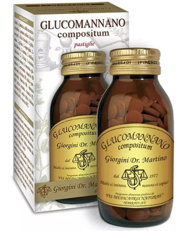 GLUCOMANNANO COMPOSITUM 180 PASTIGLIE 90 G - Farmacia Dott. Pasquale Russo
