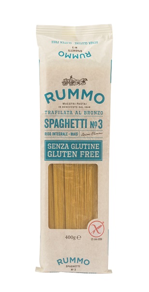 RUMMO SPAGHETTI N3 DI RISO INTEGRALE E MAIS 400 G - Farmacia Dott. Pasquale Russo