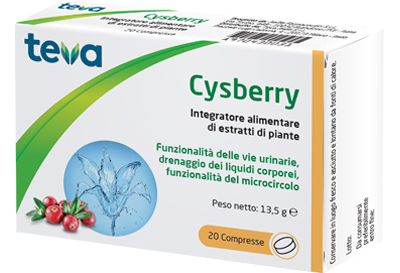 CYSBERRY TEVA 20 COMPRESSE - Farmacia Dott. Pasquale Russo