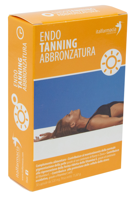 ENDO TANNING ABBRONZATURA 30 CAPSULE - Farmacia Dott. Pasquale Russo