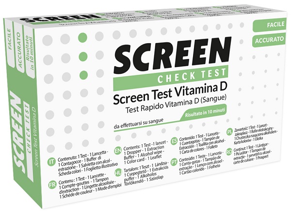 SCREEN TEST RAPIDO 25-IDROSSIVITAMINA D PUNGIDITO 1 PEZZO - Farmacia Dott. Pasquale Russo