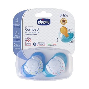 CHICCO SUCCHIETTO COMPACT BOY S6-16 MESI 2 PEZZI - Farmacia Dott. Pasquale Russo