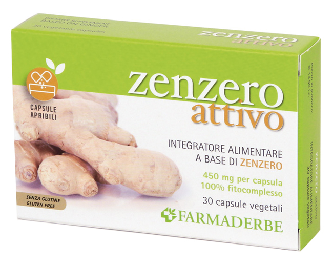 ZENZERO ATTIVO 30 CAPSULE VEGETALI - Farmacia Dott. Pasquale Russo