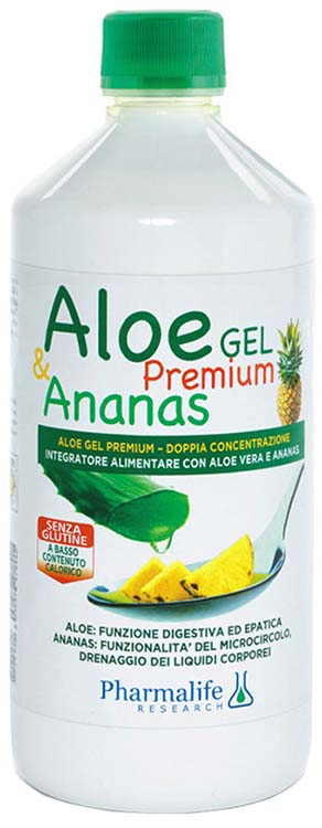 ALOE GEL PREMIUM & ANANAS 1 LITRO - Farmacia Dott. Pasquale Russo