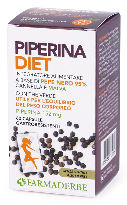PIPERINA DIET 60 CAPSULE - Farmacia Dott. Pasquale Russo