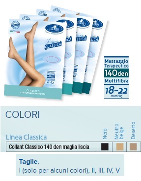 SAUBER COLLANT 140 DENARI MAGLIA LISCIA NERO 2 LINEA CLASSICA - Farmacia Dott. Pasquale Russo