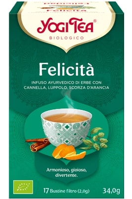 YOGI TEA FELICITA' 34 G - Farmacia Dott. Pasquale Russo