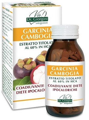 GARCINIA CAMBOGIA ESTRATTO TITOLATO 60% HCA 180 PASTIGLIE - Farmacia Dott. Pasquale Russo