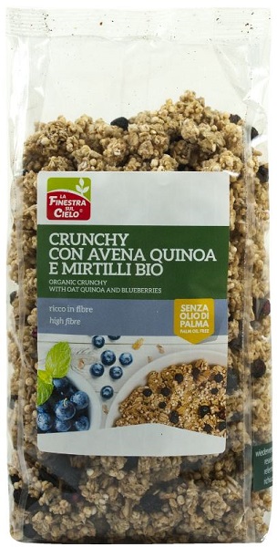 CRUNCHY CON AVENA QUINOA E MIRTILLI - Farmacia Dott. Pasquale Russo