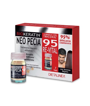 BIOKERATIN NEO PECIA 95 RE-VITAL TRATTAMENTO INTENSIVO ANTICADUTA 7 FIALE DA 3 ML - Farmacia Dott. Pasquale Russo