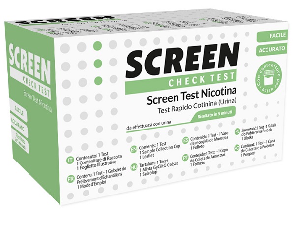 SCREEN TEST NICOTINA/COTININA URINA - Farmacia Dott. Pasquale Russo