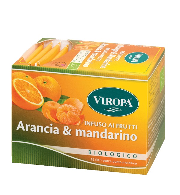 VIROPA ARANCIA & MANDARINO BIO INFUSO 15 FILTRI DA 2,5 G - Farmacia Dott. Pasquale Russo