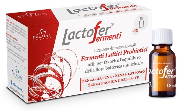 LACTOFER FERMENTI 10 FLACONCINI 10 ML - Farmacia Dott. Pasquale Russo