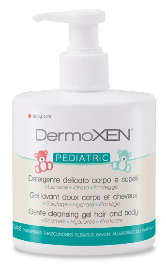 DERMOXEN PEDIATRIC DETERGENTE CORPO & CAPELLI 300 ML - Farmacia Dott. Pasquale Russo