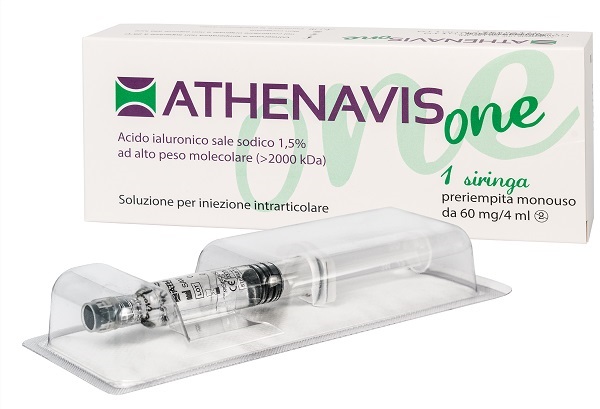 SIRINGA INTRA-ARTICOLARE ATHENAVIS ONE ACIDO IALURONICO 1,5% 4 ML - Farmacia Dott. Pasquale Russo