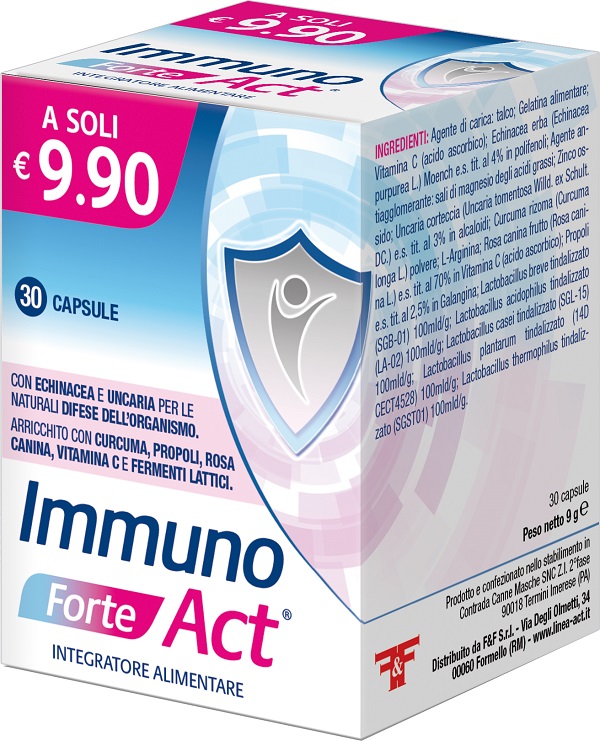 IMMUNO FORTE ACT 30 CAPSULE - Farmacia Dott. Pasquale Russo