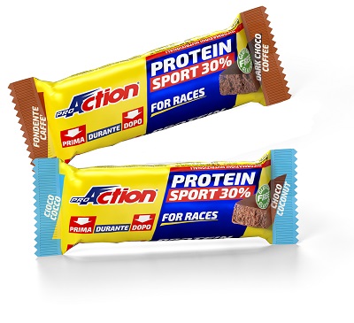 PROACTION PROTEIN SPORT 30% CIOCCOLATO AL LATTE COCCO - Farmacia Dott. Pasquale Russo