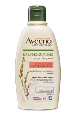 AVEENO BAGNO DOCCIA YOGURT ALBICOCCA & MIELE 300 ML - Farmacia Dott. Pasquale Russo