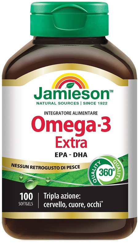 JAMIESON OMEGA 3 EXTRA 100 PERLE - Farmacia Dott. Pasquale Russo