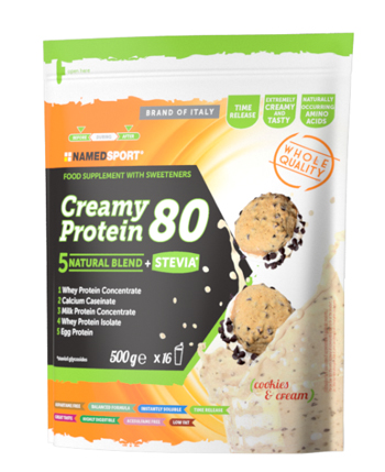 CREAMY PROTEIN 80 COOKIES & CREAM 500 G - Farmacia Dott. Pasquale Russo