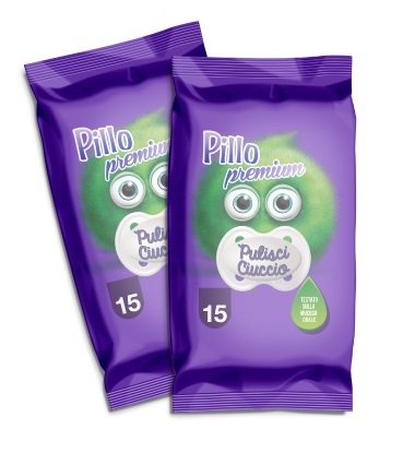 PILLO PREMIUM PULISCI CIUCCIO 15 SALVIETTE - Farmacia Dott. Pasquale Russo