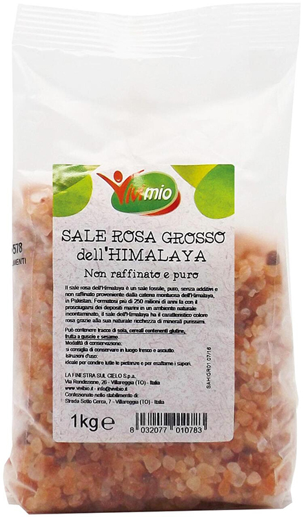 SALE ROSA DELL HIMALAYA GROSSO VIVIMIO 1000 G - Farmacia Dott. Pasquale Russo