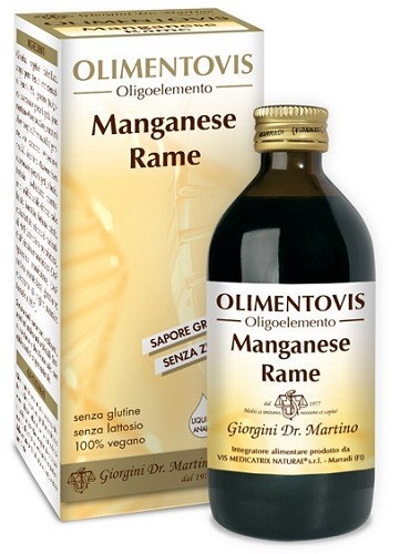 MANGANESE RAME OLIMENTOVIS 200 ML - Farmacia Dott. Pasquale Russo