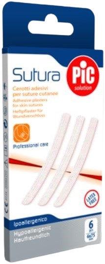 CEROTTO PER SUTURA PIC SOLUTION 12X100 MM 6 PEZZI - Farmacia Dott. Pasquale Russo