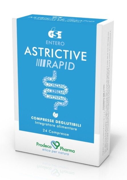 GSE ENTERO ASTRICTIVE RAPID 24 COMPRESSE DEGLUTIBILI - Farmacia Dott. Pasquale Russo