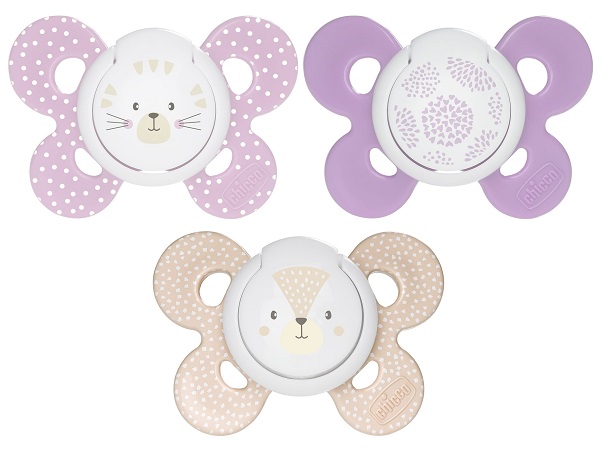 CHICCO SUCCHIETTO COMFORT GIRL IN SILICONE 6-16 MESI 2 PEZZI - Farmacia Dott. Pasquale Russo