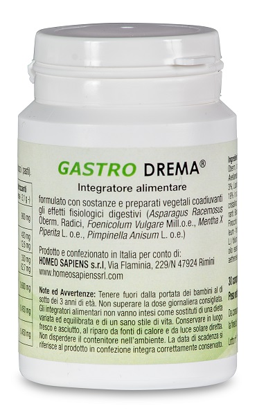 GASTRO DREMA 30 COMPRESSE 21 G - Farmacia Dott. Pasquale Russo