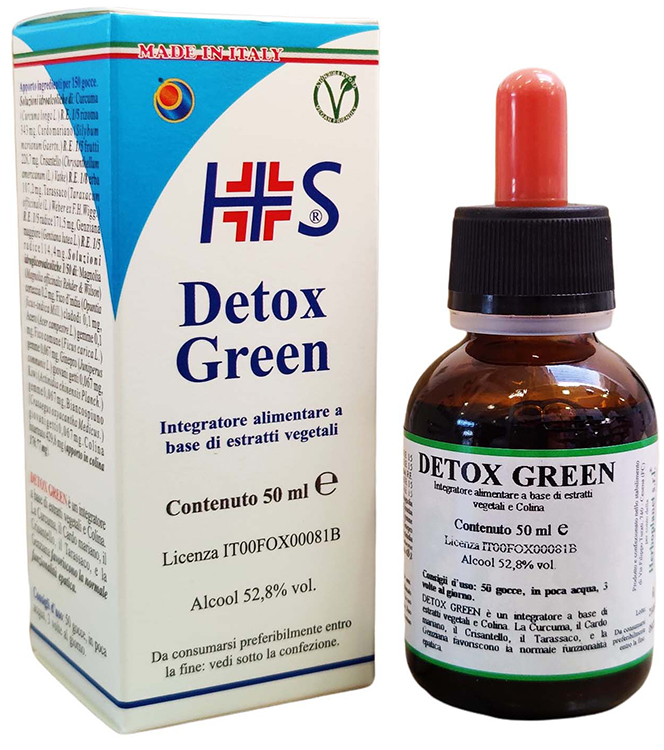 DETOX GREEN GOCCE 50 ML - Farmacia Dott. Pasquale Russo