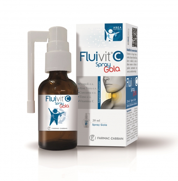 FLUIVIT C SPRAY GOLA 20 ML - Farmacia Dott. Pasquale Russo