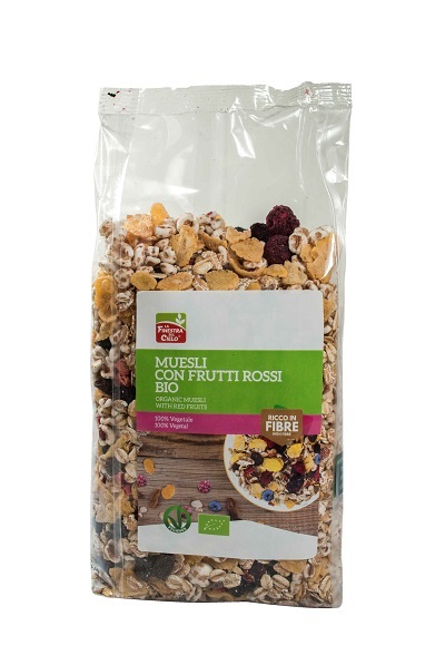 MUESLI FRUTTI ROSSI BIO 375 G - Farmacia Dott. Pasquale Russo