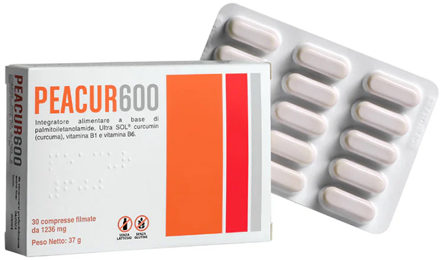 PEACUR 600 30 COMPRESSE 36 G - Farmacia Dott. Pasquale Russo