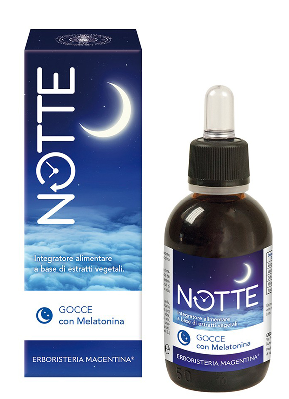 NOTTE MELATONINA GOCCE 50 ML - Farmacia Dott. Pasquale Russo