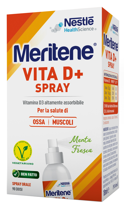 MERITENE VITA D+ SPRAY 18 ML - Farmacia Dott. Pasquale Russo