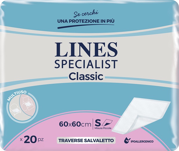 TRAVERSA LINES SPECIALIST CLASSIC TRAVERSA 60 X 60 CM 20 PEZZI - Farmacia Dott. Pasquale Russo