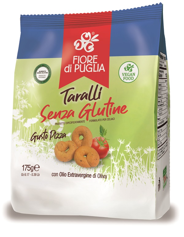FIORE DI PUGLIA TARALLI PIZZA 175 G - Farmacia Dott. Pasquale Russo