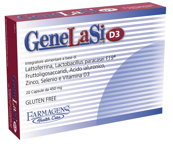 GENELASI D3 20 CAPSULE 450 MG - Farmacia Dott. Pasquale Russo